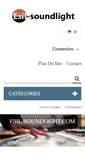 Mobile Screenshot of esil-soundlight.com